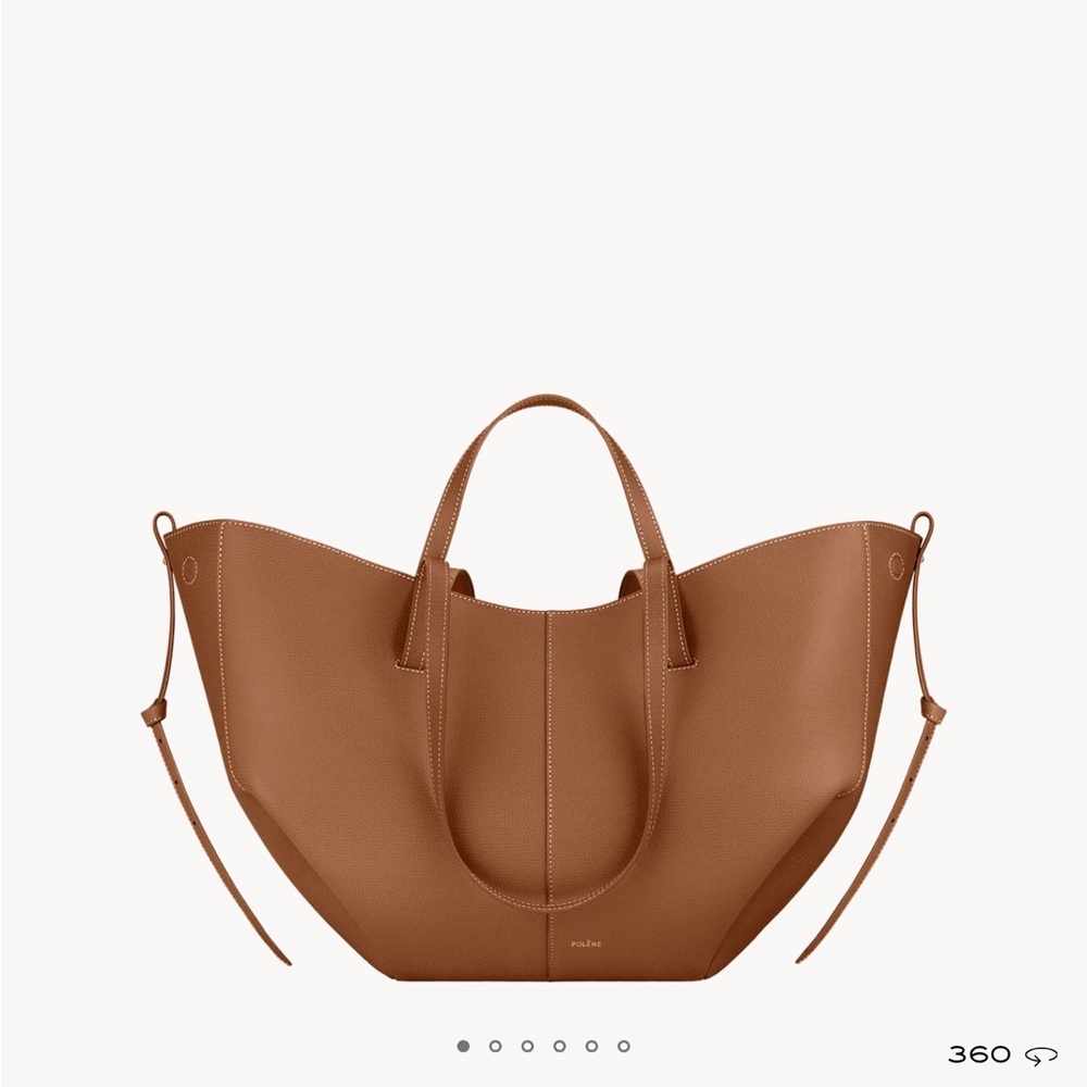 POLÈNE CYME BAG LARGE - BRAND NEW NEVER USED! color: camel